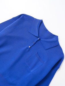 <strong>Women's</strong> <strong>POLO</strong> Collar Knitted Sweater Long Sleeve Loose Sweaters Color Block Striped Knitted Pullover <strong>Jumper</strong> Tops - Product Image 5