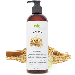 Extracto prensado en frío de grado cosmético, aceite de <span class=keywords><strong>Avena</strong></span> Sativa, ácido graso para el crecimiento del cabello, beneficios para la piel, aceite portador de cabello, venta a granel - Product Image 3