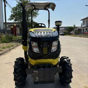 4WD Construction Works Mini tracteur 60hp Core Motor Composant Type de roue avec moteur Weichai et entraînement par engrenages pour usage agricole - Product Image 4