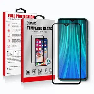 手机屏幕保护膜钢化玻璃用于RedMi Note 4 5 6 7用于小米Redmi Note 8 pro屏幕保护膜
