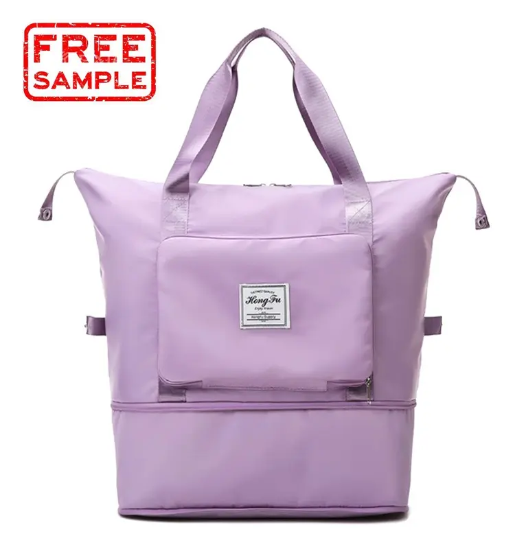Women Shoulder Bags Large Capacity Foldable Women Oxford Cloth Travel Bag Waterproof Oxford Cloth Handbag