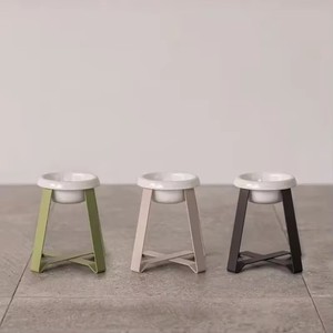 Pecolo Eco-Friendly Durable Ceramic Elevated Portable Pet Food <b>Stand</b> for Cats and <b>Dogs</b> - Product Image 5