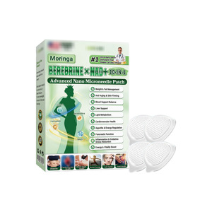 Patchs Minceur Naturels aux Herbes Formule Avancée au Moringa pour une <span class=keywords><strong>Réduction</strong></span> Efficace <span class=keywords><strong>de</strong></span> la Graisse et une Gestion du Poids - Product Image 5