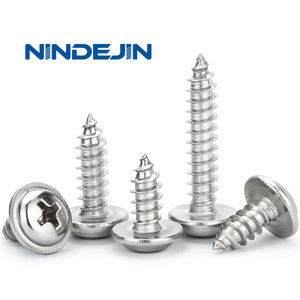 Vis autotaraudeuses PWA nickelées en acier au carbone, système métrique, prix usine, M1.2 M1.7 M2 M2.3 M2.5 M2.6 M3 M3.5 M4 M5 - Product Image 6