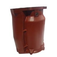 Boîtier de pompe à eau en fonte ductile grise moulé sur mesure, corps de pompe usiné CNC OEM, fonderie certifiée ISO9001
