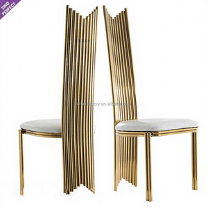 Foshan Sinoperfect Furniture Hot Selling Party Banquet Event Stacking Stackable Rental Stainless Steel Wedding Decoration <b>Chair</b> - Product Image 1