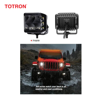 4x4 Offroad 4 pouces LED Cube lampes nouvel état ambre/blanc LED Pod travail faisceau d'inondation lumières