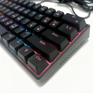 <span class=keywords><strong>Clavier</strong></span> USB filaire à 61 touches avec interrupteur magnétique <span class=keywords><strong>Clavier</strong></span> virtuel Rétroéclairage RVB <span class=keywords><strong>Clavier</strong></span> <span class=keywords><strong>mécanique</strong></span> pour jeux pour ordinateur portable - Product Image 6