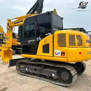 Used Komatsu70 MiniCrawler Excavator 7Ton 0.4m³<b>Bucket</b> Original Japan Brand <b>Small</b> Construction Excavator Low Hours Good Condition - Product Image 3