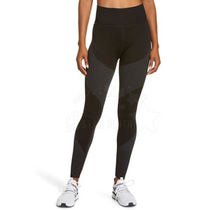 Mallas de Yoga de cintura alta para mujer superventas, pantalones de entrenamiento de gimnasio con logotipo personalizado, cierre de cintura elástica - Product Image 1