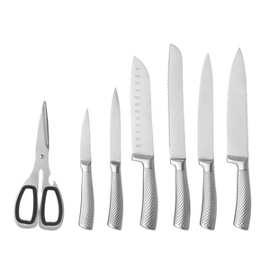 Couteaux de cuisine de haute qualité en acier inoxydable avec manche creux, ensemble de couteaux de chef - Product Image 3