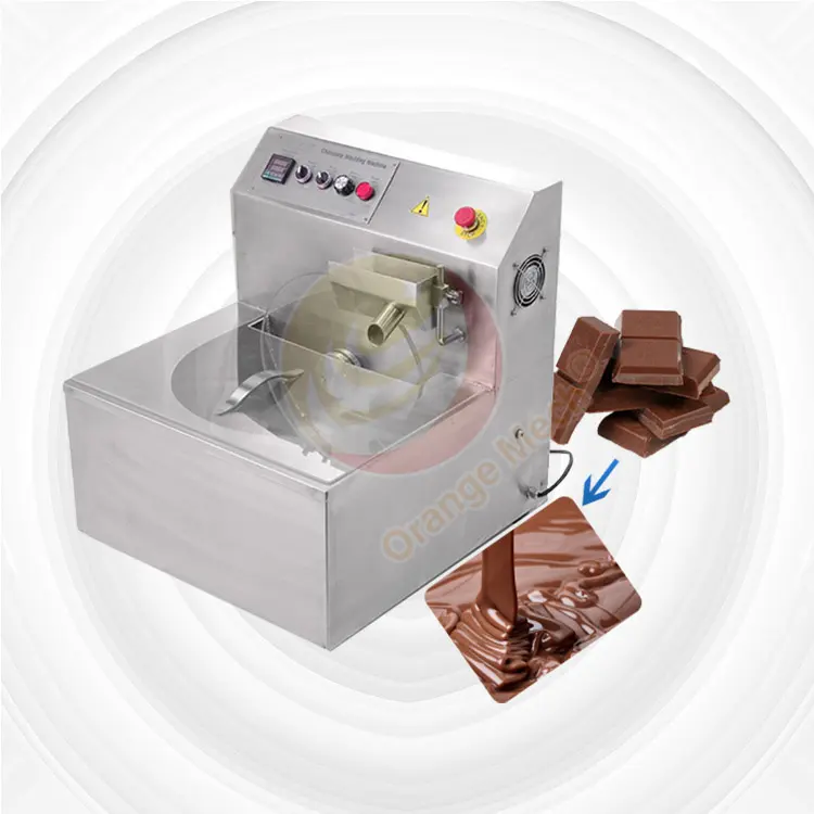 घर चॉकलेट वसा पिघलने चॉकलेट समशीनिंग मशीन