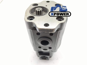 Nouvelle pompe à engrenages XPower AP2D36 pour pelle sur chenilles ZAX60 ZX75 ZX70 (Noir/Argent) Garantie de 6 mois - Product Image 3