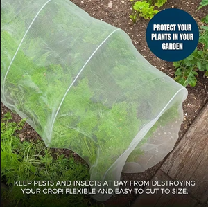 Rete Anti-Insetti in HDPE Stabilizzato ai Raggi UV, 40 Mesh, Protezione per Piante in Serra, Anti-<span class=keywords><strong>Uccelli</strong></span>, Anti-Grandine per Agricoltura e Frutteti - Product Image 2