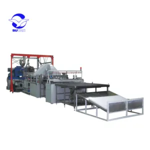 Polymer bed mattress production line