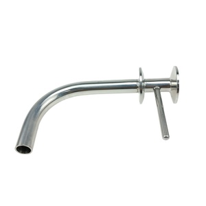 Pipa 3/<span class=keywords><strong>4</strong></span> inci (19mm) x <span class=keywords><strong>1</strong></span>,5 inci Tri Clamp Baja Anti Karat dengan Lengan Putar untuk Rak, Pipa Sampel untuk Fermenter Rumahan - Product Image 1