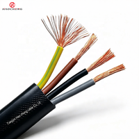Kabel Motor Submersible Datar JHSB Tahan Air dan Minyak 450/750V untuk Pompa Industri