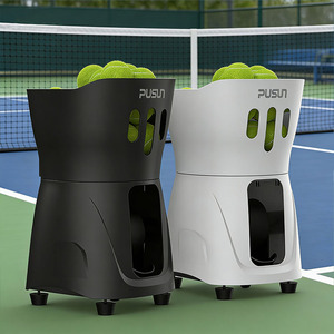 Lanceur de balles de <span class=keywords><strong>tennis</strong></span> miniature PT, machine d'entraînement portable avec rotation variable et contrôle par application à distance - Product Image 1