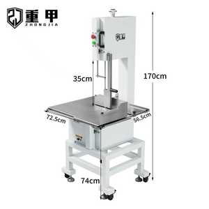 Máquina de sierra para cortar carne y carne | Equipo de carnicero comercial de 2200W | Cortador DE CARNE/hueso congelado de acero inoxidable - Product Image 6