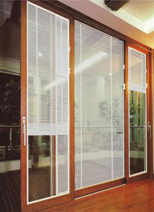 Vente en gros <span class=keywords><strong>Double</strong></span> vitrage Portes coulissantes/volets vitrés isolants Stores creux encastrés Ouverture horizontale pour hôtels - Product Image 4