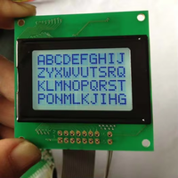 Modul LCD Abu-abu STN 10*4 Karakter 4-bit Paralel Pengontrol ST7066U 5V Lampu Latar Putih SMC1004