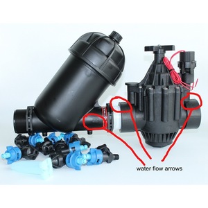 Système d'irrigation agricole, vanne d'arrosage en plastique avec filtre pour équipement d'arrosage de hangar à bétail 200P QT - Product Image 4