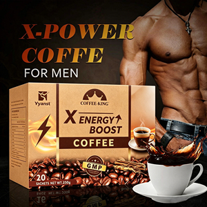 Café Herbal Yyanst para Vitalidad Diaria, 20 Sobres de 18g, Bebida Instantánea de Bienestar Certificada por GMP para Adultos - Product Image 1