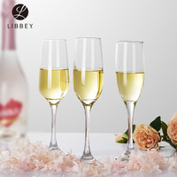 Flûtes à champagne miniatures Libbey (1 pièce) – Verres à vin 6oz, 7oz, 9oz – Fabrication chinoise