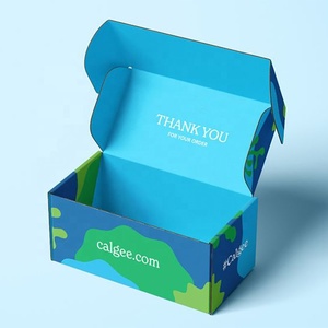 Scatole regalo riciclabili stampate personalizzate all'ingrosso con Logo Packaging verde e rivestimento in spugna con goffratura laminazione opaca - Product Image 6