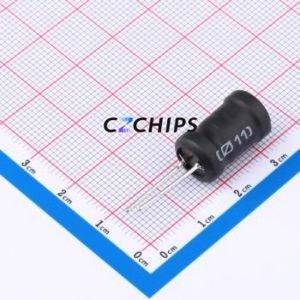 Inductor de Anillo de Color XR10*16-272K-L / Componente de Orificio Pasante (THT), D10xL16mm 2.7mH 10% 385mA 3.57Ohm - Product Image 1