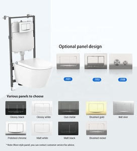 Cisterna per <span class=keywords><strong>WC</strong></span> a muro serbatoio per sciacquone pneumatico nascosto - Product Image 4