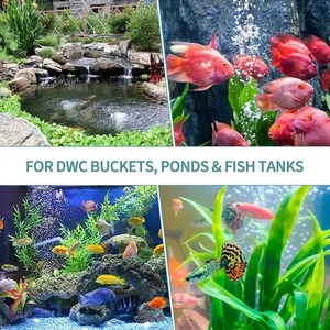 6/8/10/15/20cm 어항 버블 대형 빵 공기 돌 수족관 공기 펌프 - Product Image 3