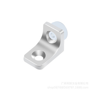 Support d'étagère en verre, en alliage de zinc, en acier inoxydable, à ventouse, support mobile pour cloison de placard, décoration de la maison - Product Image 5