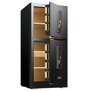 ตู้เก็บของนิรภัยสองชั้น <span class=keywords><strong>ป</strong></span>้องกันการโจรกรรม พร้อมระบบล็อ<span class=keywords><strong>ค</strong></span>รหัสผ่าน ลายนิ้วมือ และกุญแจ - Product Image 2