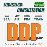 Transitaire international chinois, services logistiques d'expédition porte à porte DDP