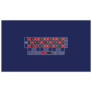 1400*2600 mm Waterproof Flame Retardant Customized Velvet <strong>Felt</strong> 0 Dongguan American <strong>Roulette</strong> <strong>Table</strong> Cloth Layout for Casino <strong>Table</strong> - Product Image 4