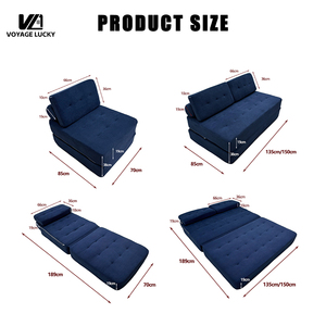 <span class=keywords><strong>Divano</strong></span> Sezionale Modulare in Memory Foam VL, Set Comprimibile Sottovuoto per <span class=keywords><strong>Soggiorno</strong></span>, Canapè Compresso - Product Image 3