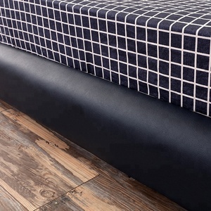 Set Perabot Kamar Tidur Mewah Desain Kulit Berkualitas Tinggi untuk Rumah, <span class=keywords><strong>Hotel</strong></span>, Apartemen, Tempat Tidur Empuk Custom - Product Image 4