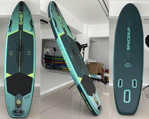 Tabla de Paddle Surf Inflable Premium de 35'' con Tecnología Drop Stitch, Asiento de Kayak, Ruedas y Aro Completo, Venta al por Mayor OEM - Product Image 2