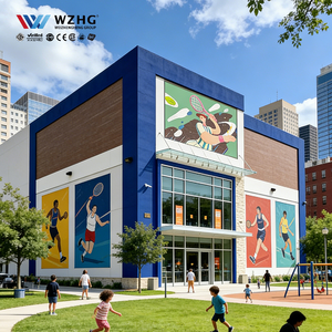 All-weather Waterproof Multi-sport Arena Building Steel <b>Frame</b> Modular with 50-Year Lifespan Galvanized Steel <b>for</b> Universities - Product Image 1