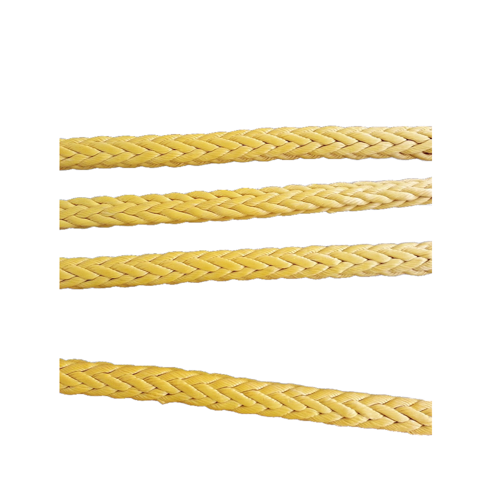 High Strength 12-Strand Braided UHMWPE Synthetic Fiber Wire Rope 48mm ...