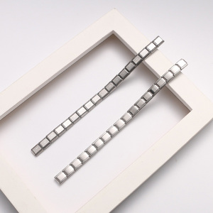 Módulo de combinación de bricolaje de moda Encantos italianos Elasticidad de acero inoxidable 18PC Módulos Pulsera al por mayor - Product Image 4