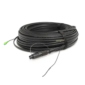 Pre Connectorized Opti-tap Drop Cable Hardened Opti-tap Fiber Connector With SST Drop Cable