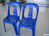 Moule de chaise en plastique injecté, chaise de salle à manger en PP sans accoudoirs, fabrication de moules de chaises en plastique injecté à Taizhou, Chine