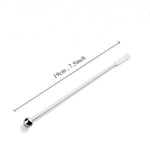 Thép không gỉ cà phê đồ uống khuấy cocktail KHUẤY TRỘN thanh công cụ thiết lập - Product Image 2