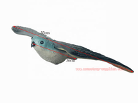 Jardin extérieur Chasse Plastique Volant Corbeau Faucon Oiseau Dissuasion Épouvantail Oiseau Épouvantail
