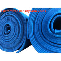 Rouleau de mousse de silicone à cellules ouvertes densité 100 kg/m³ SHB-10-10, épaisseur 10 mm, pour table de presse à chaud et repassage