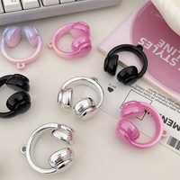 Cuentas Acrílicas para Auriculares con Forma de Caramelo y Orificio para Colgar, Decoración para Cable de Auriculares, Accesorio para Manualidades