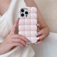 Ins Macaron oeuf bouffée TPU Protection souple antichoc accessoires de téléphone portable couvre étui pour iPhone 11 12 13 14 15 16 Pro Max