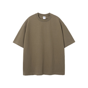 Wholesale Quality Heavyweight 100% Cotton 305gsm Tee <b>Shirt</b> Men's Unisex Drop Shoulder Blank Plain Oversized T-<b>Shirt</b> for Men - Product Image 5